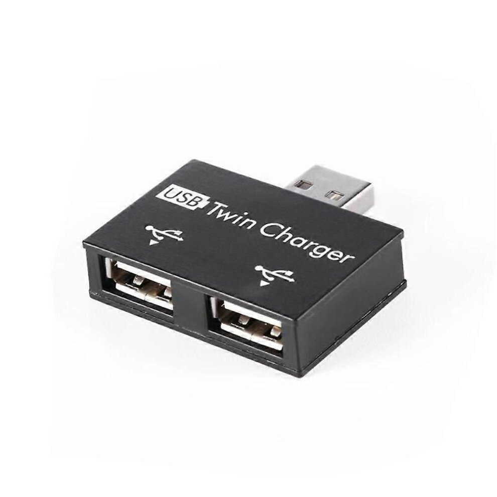 Usb 2.0 Male To Twin Female Charger Dual 2 Port Usb Dc 5V Charging Splitter Hub Adapter Converter C 9409192871251