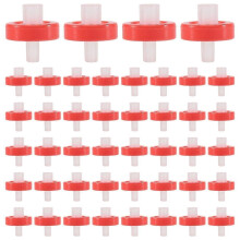 100 PCS Syringe Filter PTFE, Syringe Lab Filter 13mm Membrane Diameter, 0.22M Pore Size, HPLC