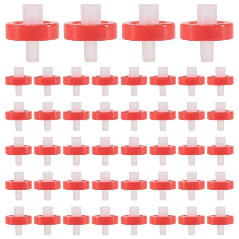 100 PCS Syringe Filter PTFE, Syringe Lab Filter 13mm Membrane Diameter, 0.22M Pore Size, HPLC