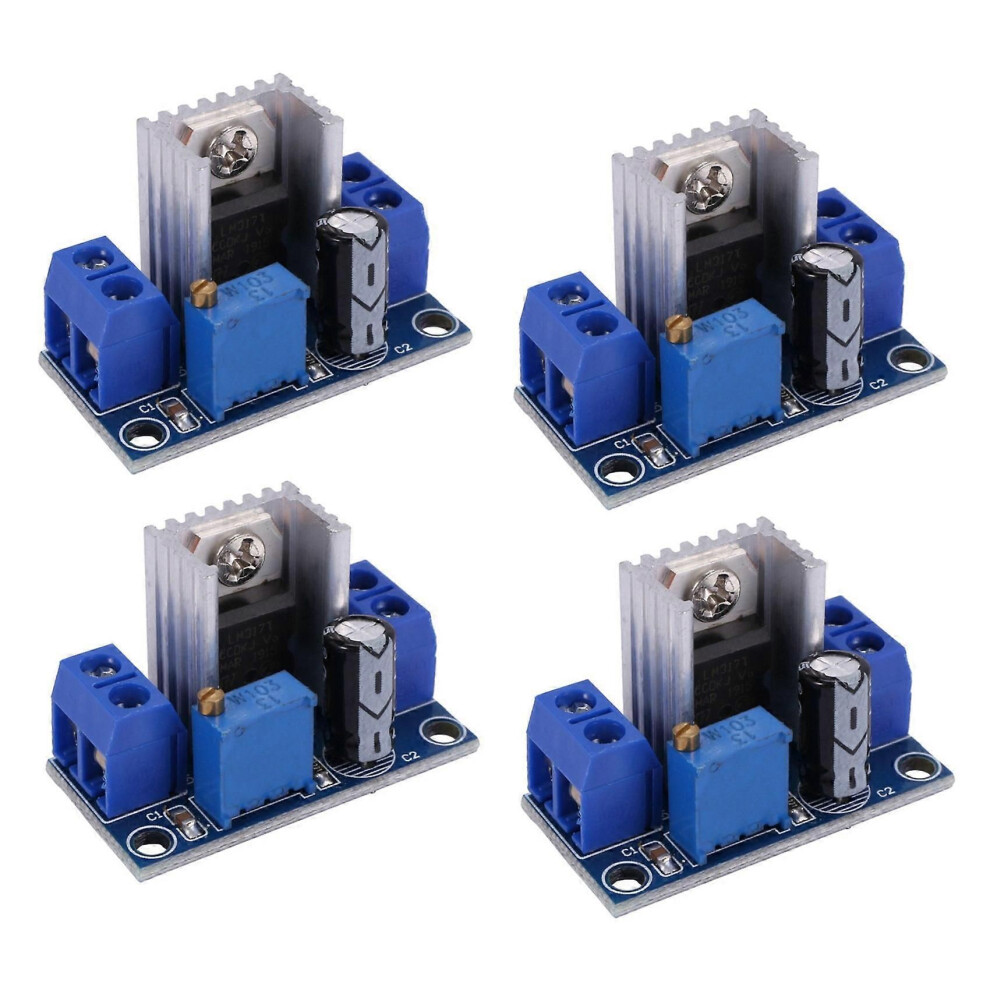 4X Lm317 Dc-Dc 1.5A 1.2-37V Adjustable Power Supply Board Dc Converter Buck Module 9409192871275