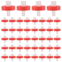 100 PCS Syringe Filter PTFE, Syringe Lab Filter 13mm Membrane Diameter, 0.22μM Pore Size, HPLC
