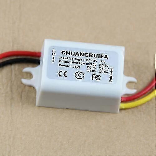 12V to 3V 3A 15W DC-DC Step Down Converter Power Supply Module for DIY Electronics