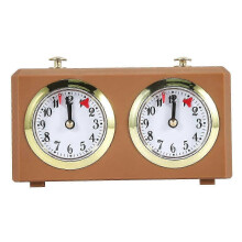 Mechanical Chess Clock Analog Official Game Timer No Battery Needed Chess Clock Timer