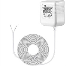 Adaptador de 24 V compatible con timbres de video Ring, cable C de 5 metros de largo, compatible con