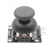 5 Pin Breakout Module Shield compatible for Ps2 Joystick Game Controller 2.54Mm Pin Two-Way Rocker 10K Resistor compatible for Arduino Diy Kit