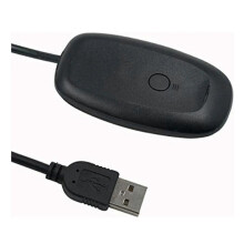 Langaton pelivastaanotin USB-ohjain PC-sovitin 360 asteeseen