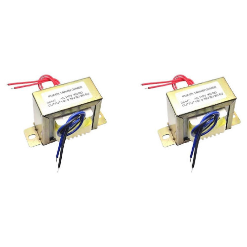 Μετασχηματιστής ισχύος διπλού AC 18V 50W EI μετασχηματιστής 110V