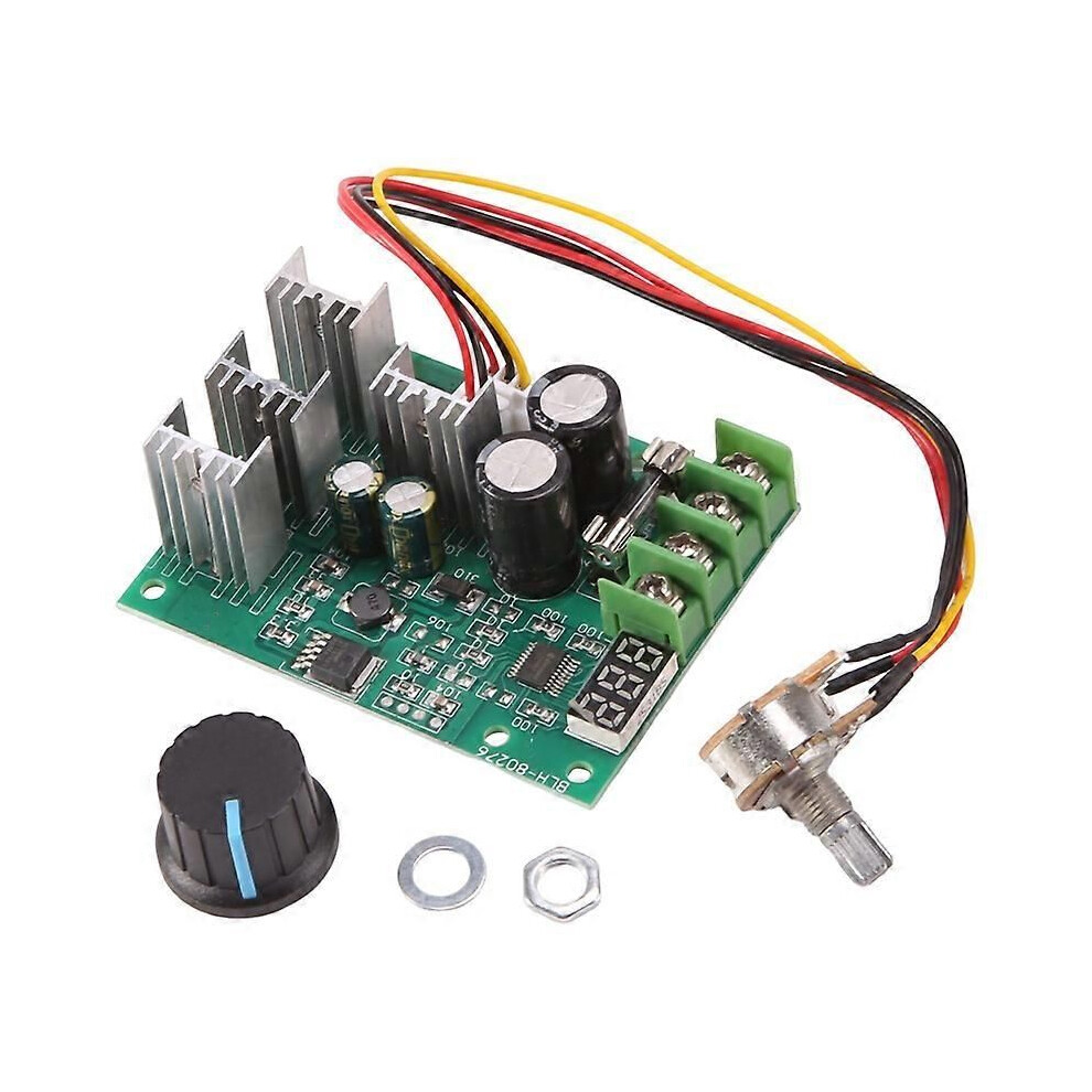 Dc 6-60V 30A Adjustable Led Digital Motor Speed Regulator Pwm Motor 9409192871206