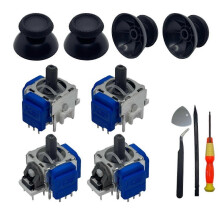 TMR Electromagnetic Joystick+Joystick Cap for Game Controller TMR Sticks Analog Tunnel Magnetic Resistance Joystick