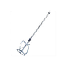Paint and Mud Mixer Stirring Rod for Drill Agitator Mixing Rod Concrete Mortar Mixer, Silver