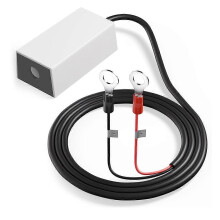 compatible for Starlink Mini 12V Battery Adapter with Step Up Converter Battery O Ring Cable to DC Female 12V-24V to 36V Booster