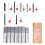 Turning Tool Holders, 7pcs 12mm Shank Lathe Boring Bar Turning Tool 1