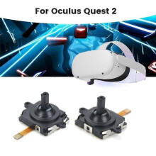 Game Controller Joystick Compatible with Quest 2 Disassembly Tool Set Thumbstick Caps Left/Right Repairing Kit