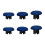Replacement Joysticks Cap for Edge Game Console Joystick Triggers Buttons for Edge Blue 1
