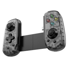 D6 Mini Gamepad Venyttely Peliohjain Android-matkapuhelimelle PC-tabletille Hall-efekti Joystick Taitettava