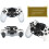 Gaming Racing Wheel Mini Steering Game Controller for 3D Controller Gaming Accessories 4