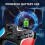 Wireless Game Controller with Programmable/Vibration/Turbo Compatibility for /Lite/OLED/ PC Blue 2
