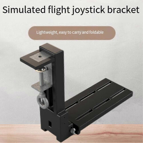 Foldable Flight Simulator Joystick Holder Portable Light Weight Strong Load-Bearing for Ursa Force 1