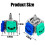 Hall Effect Joystick 2 Pack Hall Electromagnetic Joystick Replacement Drift Repair Accessories for Elite 2 3