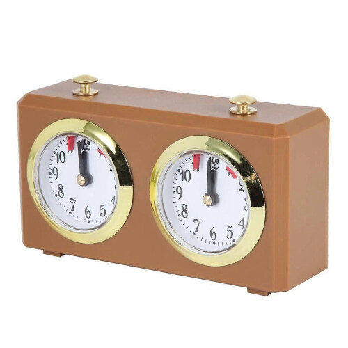Mechanical Chess Clock Analog for Chess Game Clock Official Clocks No Battery Needed 1