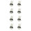 8Pcs Push Button 28mm Nut for American Arcade Game Machine Joystick Zero Delay Controller Parts Mac 2