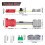 2 τεμάχια μετατροπέα Milwaukee M18 σε 12V Step Down, τροφοδοτικό 18V σε 12 4