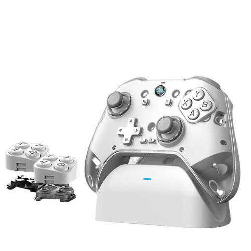 Bluetooth Gamepad για χειριστήριο διακόπτη Joystick λευκό 2