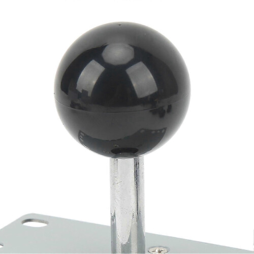 DIY USB Controller Computer Rocker Oval Ball Joysticks with Control Chip for Arcade Game Black 1