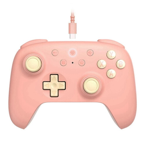 Wired Game Controller for PC 10/11 Android Gaming Accessories Peach Pink 1