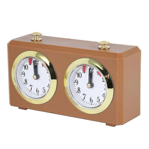Mechanical Chess Clock Analog Official Game Timer No Battery Needed Chess Clock Timer 2