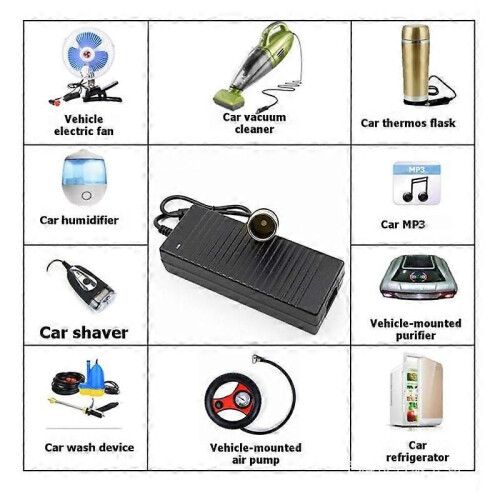 Μετατροπέας AC σε DC 220V σε 12V, Πρίζα τροφοδοσίας 12V για ηλεκτ 1
