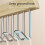 Hook Hanger Solid Wood Bagou Hanging Storage Rack for Household 3