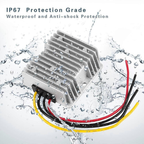 Μετατροπέας ισχύος ρυθμιστή τάσης DC 24V σε 48V 5A 240W DC, αδιάβροχος 1