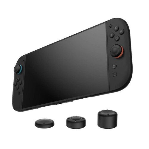 Replacement D-Pad & ABXY Button Caps for Switch2 Decorative Strip for Switch 2 Controllers Red & Bl 1