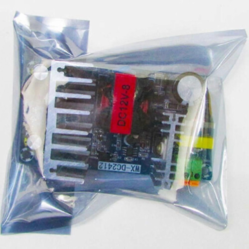 Τροφοδοτικό WX-DC2412 AC 110V 220V σε DC 12V 8A 100W με διακόπτη 2