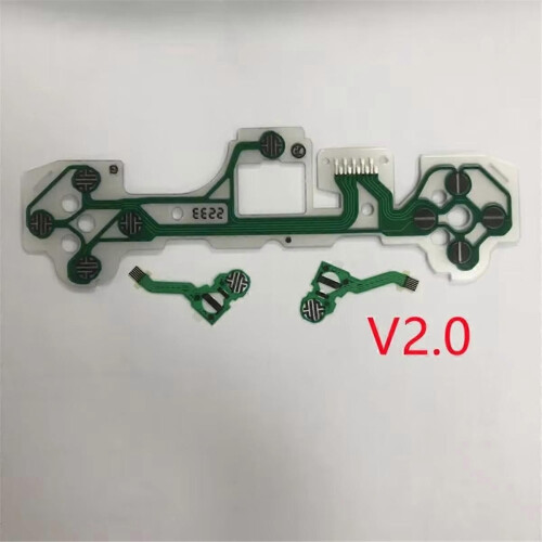 100pcs for Game Pad Controller Analog Joystick Button Conductive Film Flex Cable Ribbon V1.0 2