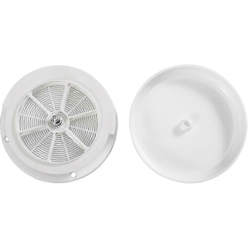 Svampformad ventil för husbilstak med vattenskyddskåpa, 1-pack 1