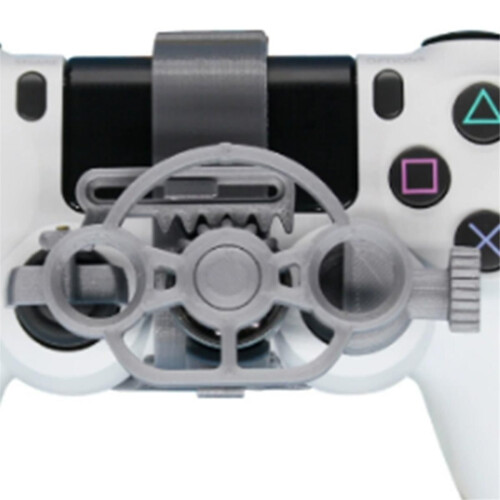 Mini Steering Wheel compatible for Racing Games Gamepad Controller Handle 2