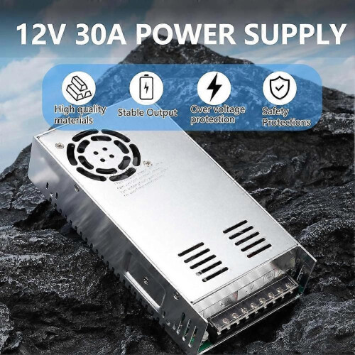12V 30A 360W 110V AC σε DC Ρυθμιζόμενο τροφοδοτικό γενικής χρήσης, 1