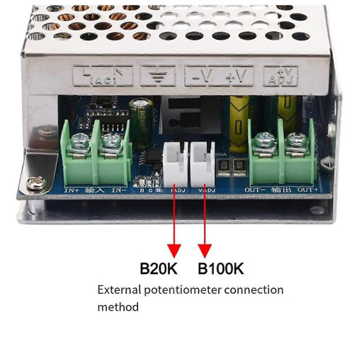 600W 20A DC Constant Current Voltage Step-Down Board 72V 60V 48V Battery to 36V-12V Adjustable Step- 2