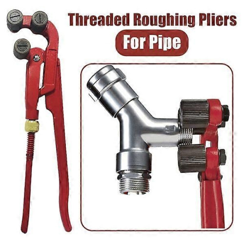Manual Pipe Threader Tools, Pipeline Processing Wrench - Fix Threads Easily with Pressure Roller Sleeve 2