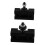 2 pezzi Portautensili a cambio rapido per tornio CNC, compatibile con torni Tools-250-201 e 250-20 2