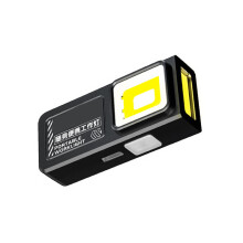 Firm Plastic Work Light Using LED Method and Flashing-Black