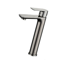 Sink Faucet Stainless Steel Bathroom Faucet Single Handle-grey