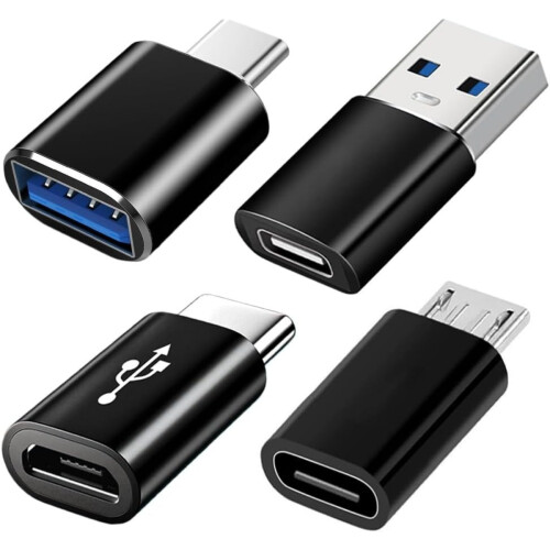 Set di 4 adattatori USB-C: adattatori USB 3.0 e Micro USB per maggiore compatibilità
