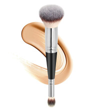 Airbrushed finish, Makeupbørste til creme og pudder, Velegnet til daglig makeup, Syntetiske fibre af førsteklasses kvalitet til glat påføring,