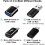 Set di 4 adattatori USB-C: adattatori USB 3.0 e Micro USB per maggiore compatibilità 3
