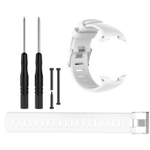 Uhrenarmband für Suunto D4/D4i Novo mit 2 verschiedenen Längen White