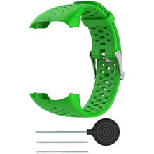 Uhrenarmband für Polar M400 / M430 Silikon grün