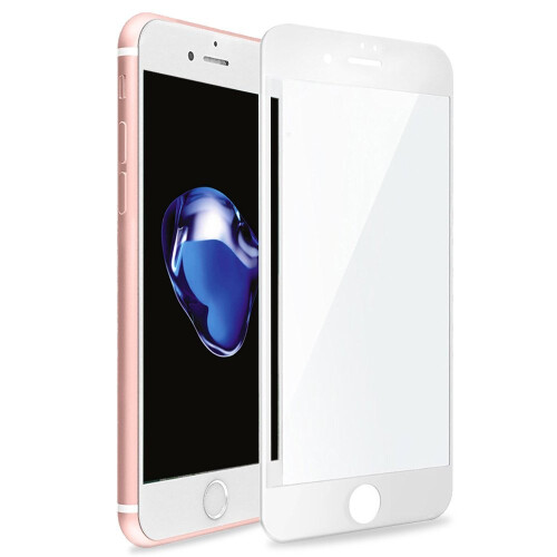 Displayschutz iPhone 8 Plus gehärtetes Glas